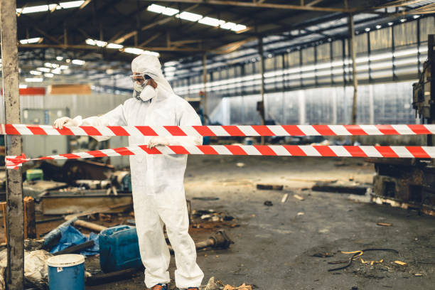Professional Trauma Scene Cleanup technician working in Brewster, OH
